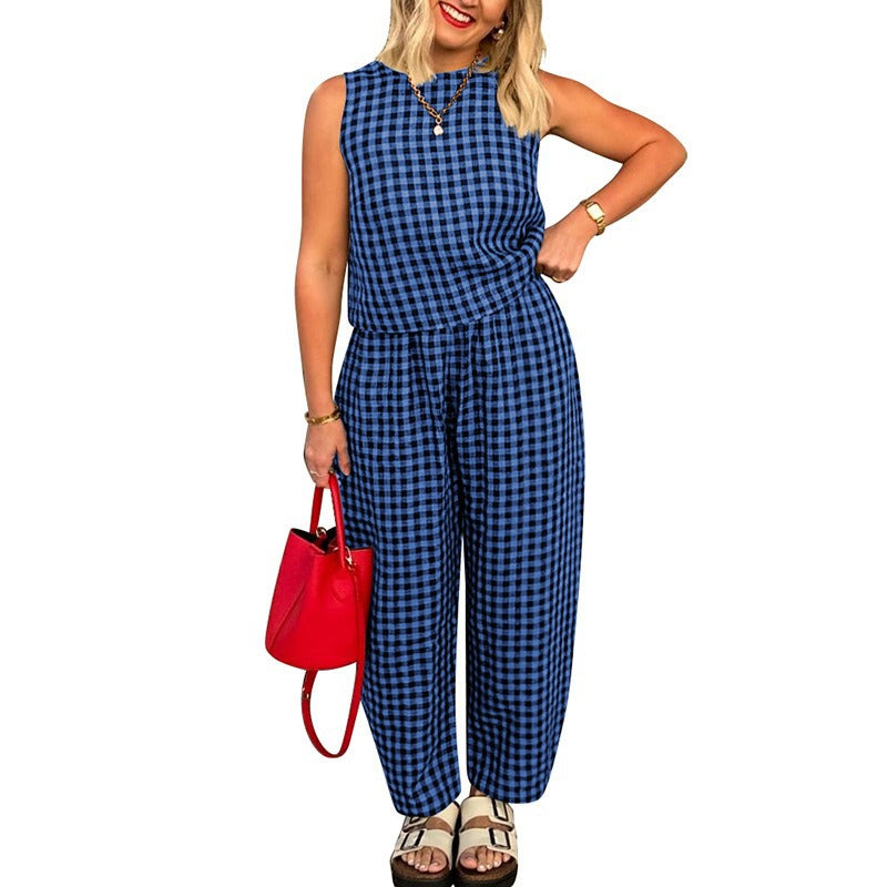 LEIGH™ - Lightweight Casual Sleeveless Two-Piece Loungewear