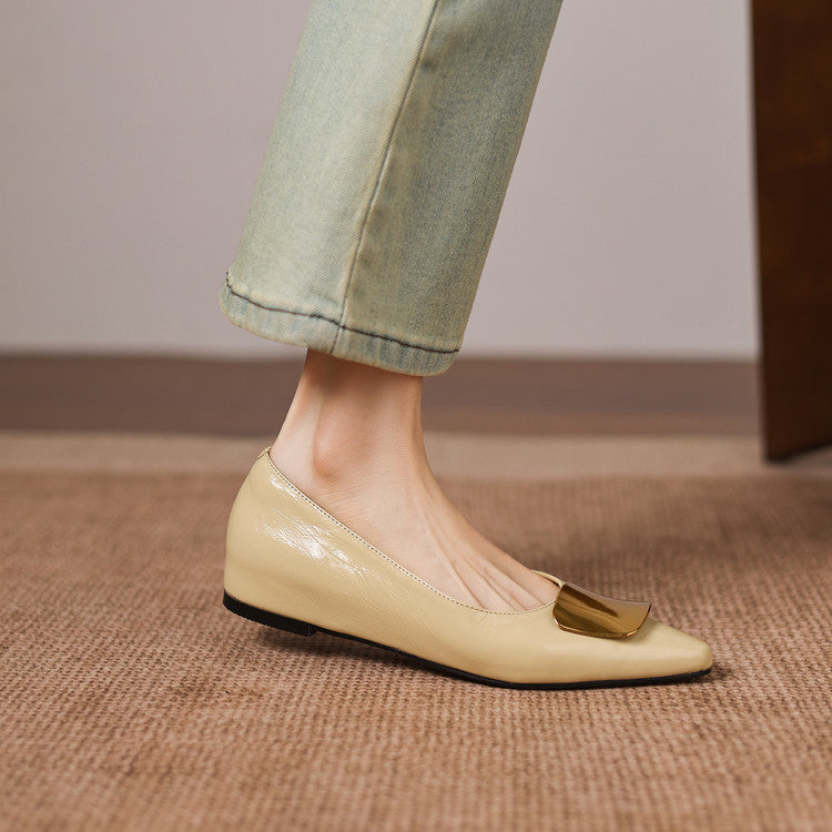 Lorea | Leather Flats