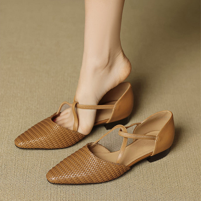 Dona | Leather Heels