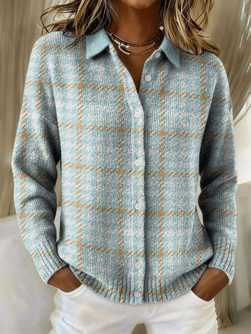Bridget | Checked Collared Shirt