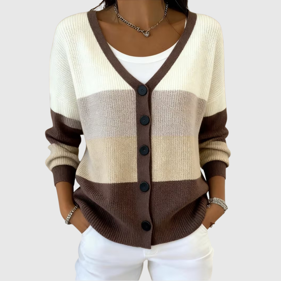 Felicia | Button-Front Knit Jacket