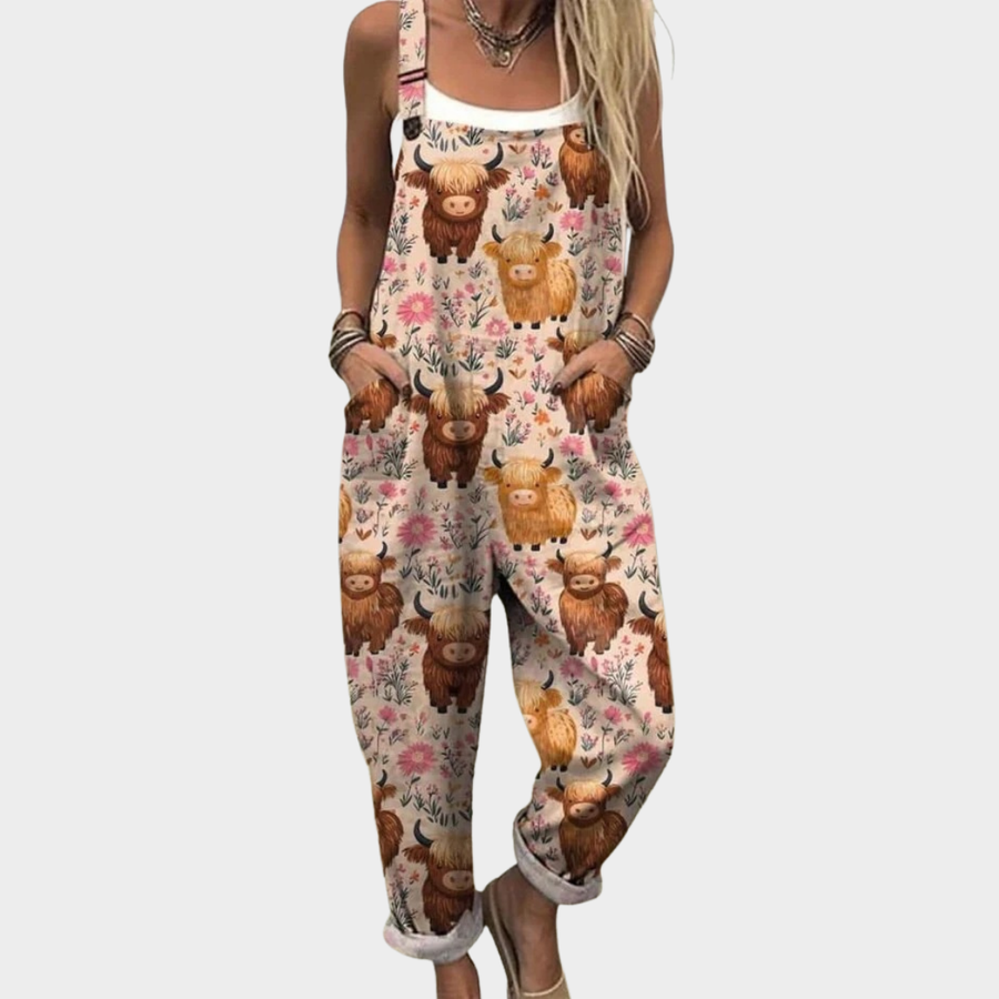 Lavinia | Multicolour Dungarees