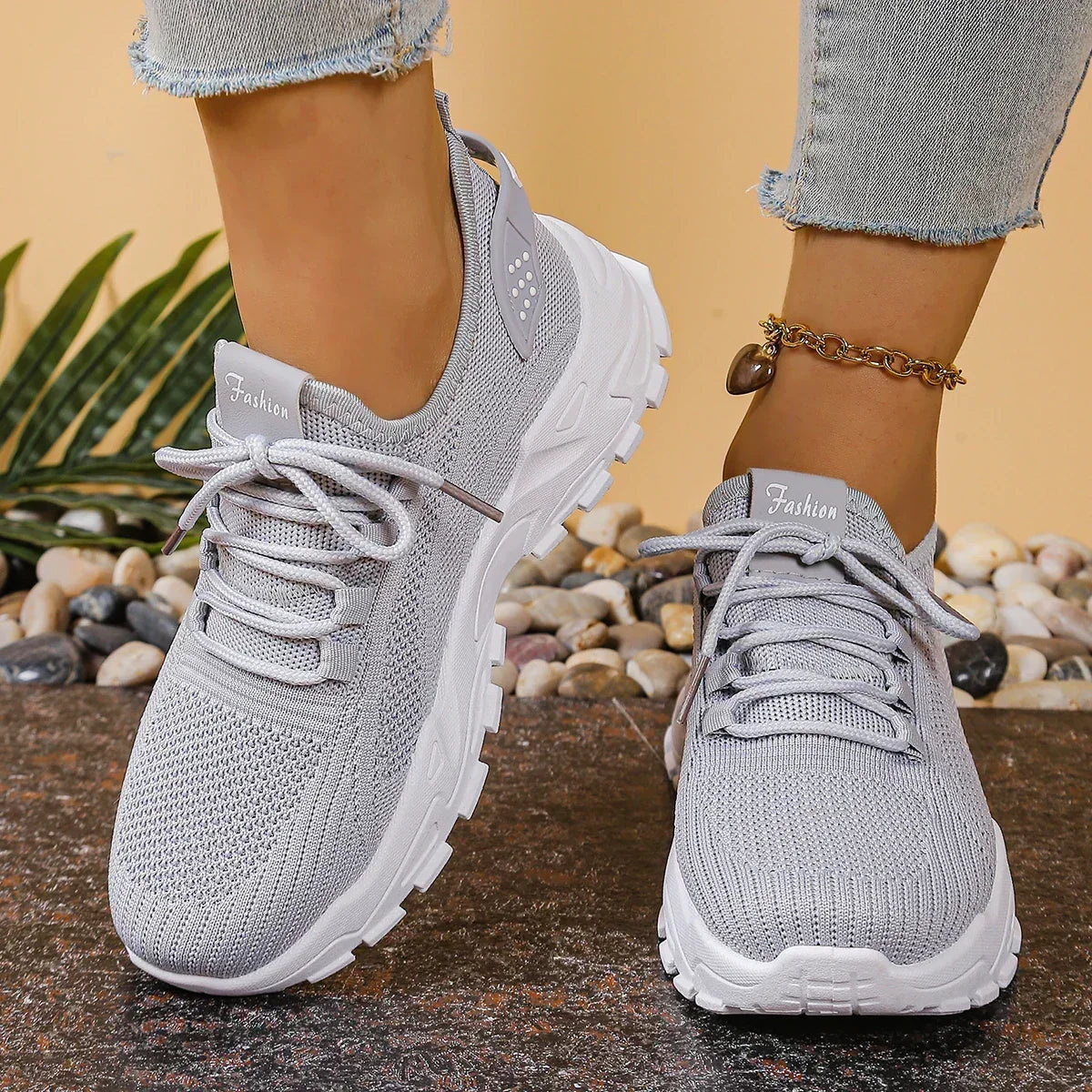 Delilah | Breathable Sneakers with a Lift