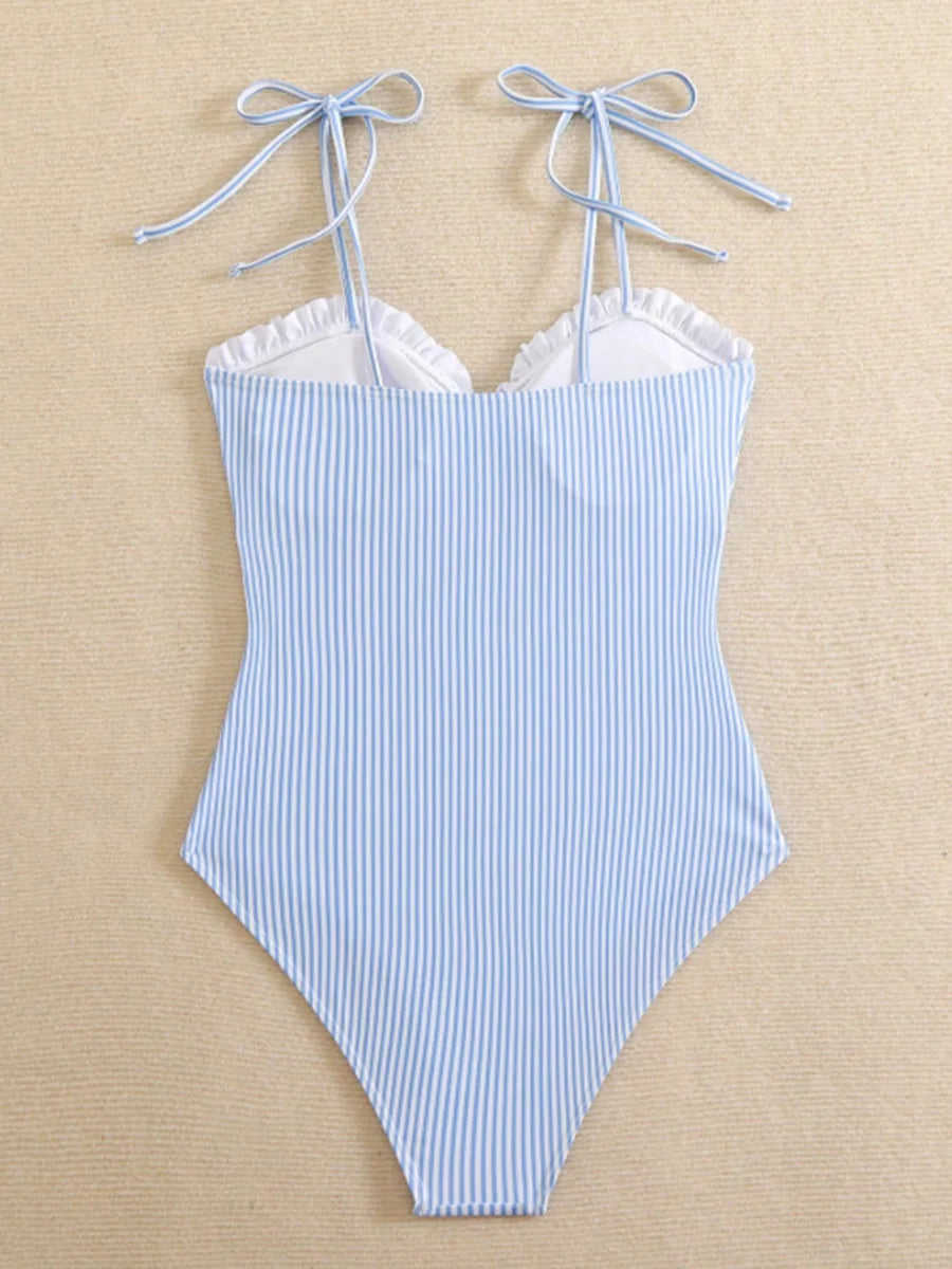 Elena — Shaping Swimsuit, Stripes