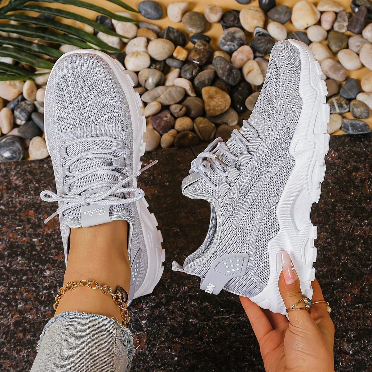 Delilah | Breathable Sneakers with a Lift