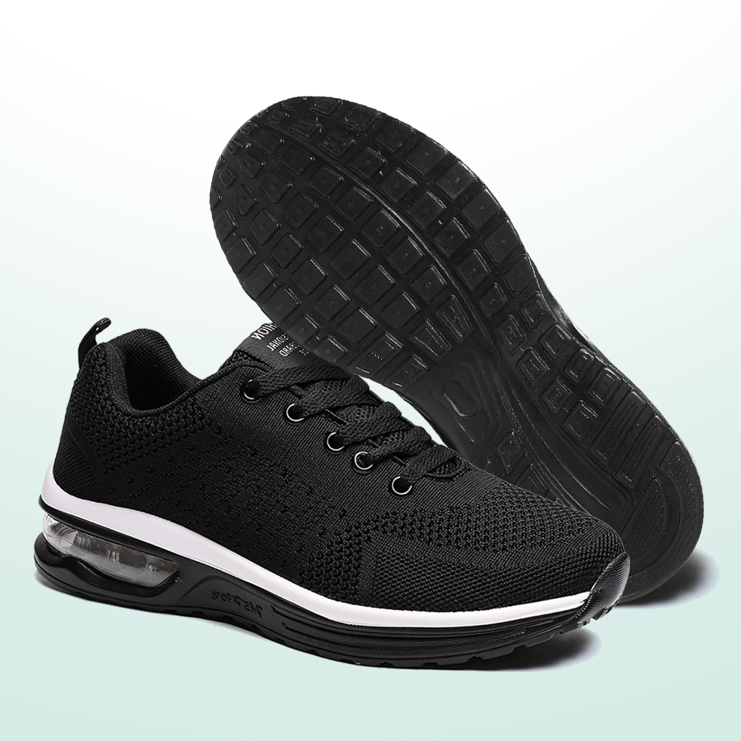 Isabella | Cushioned Shoes in All Black