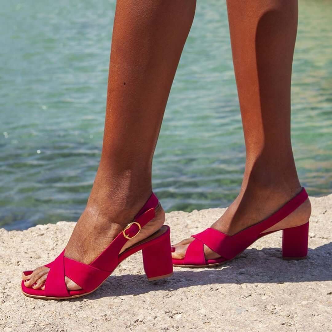 Celeste — Sky Blue Summer Sandals