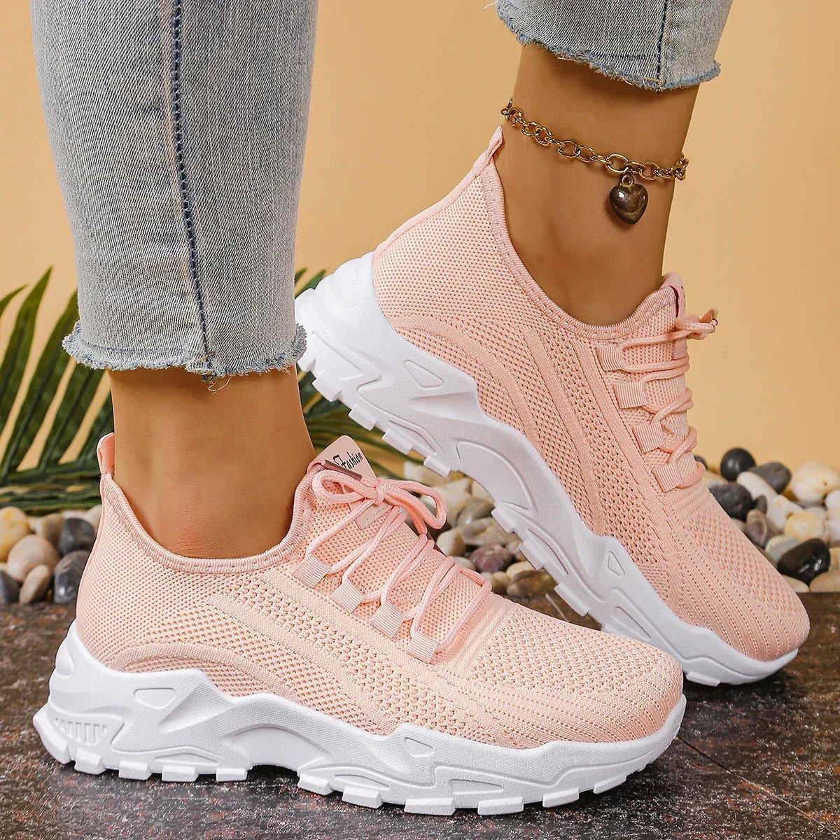 Delilah | Breathable Sneakers with a Lift