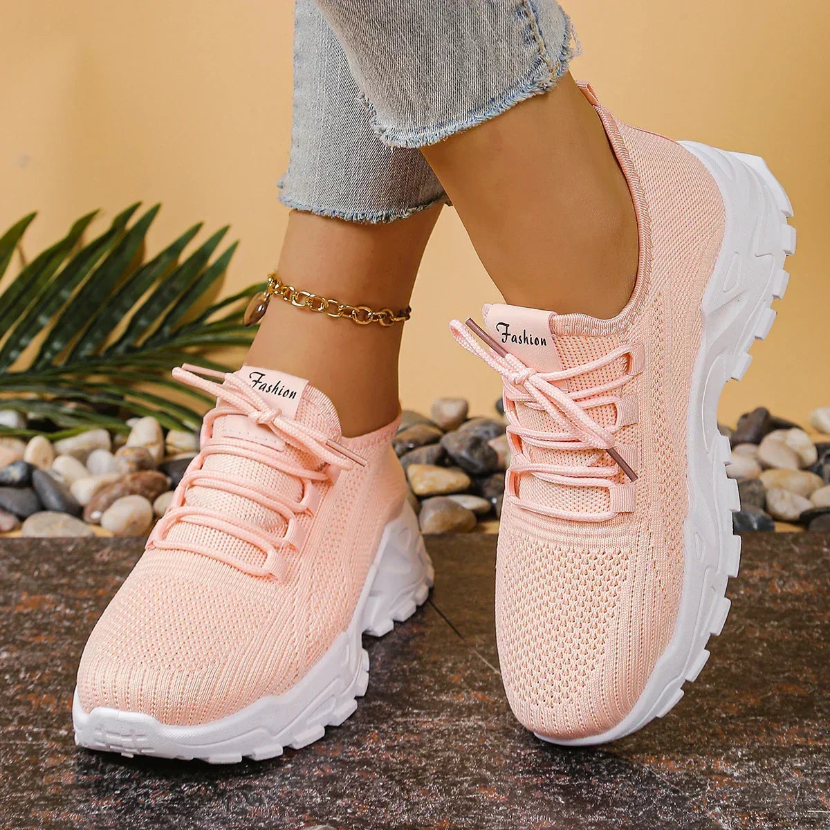 Delilah | Breathable Sneakers with a Lift