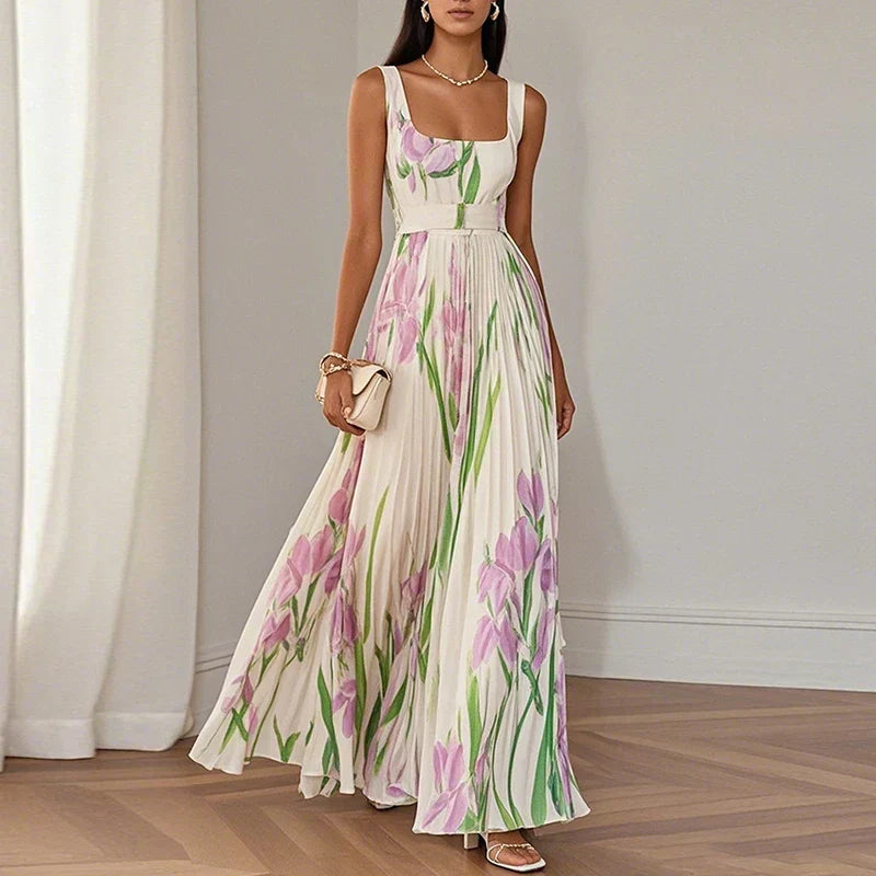 Cleodora | Floral Maxi Dress