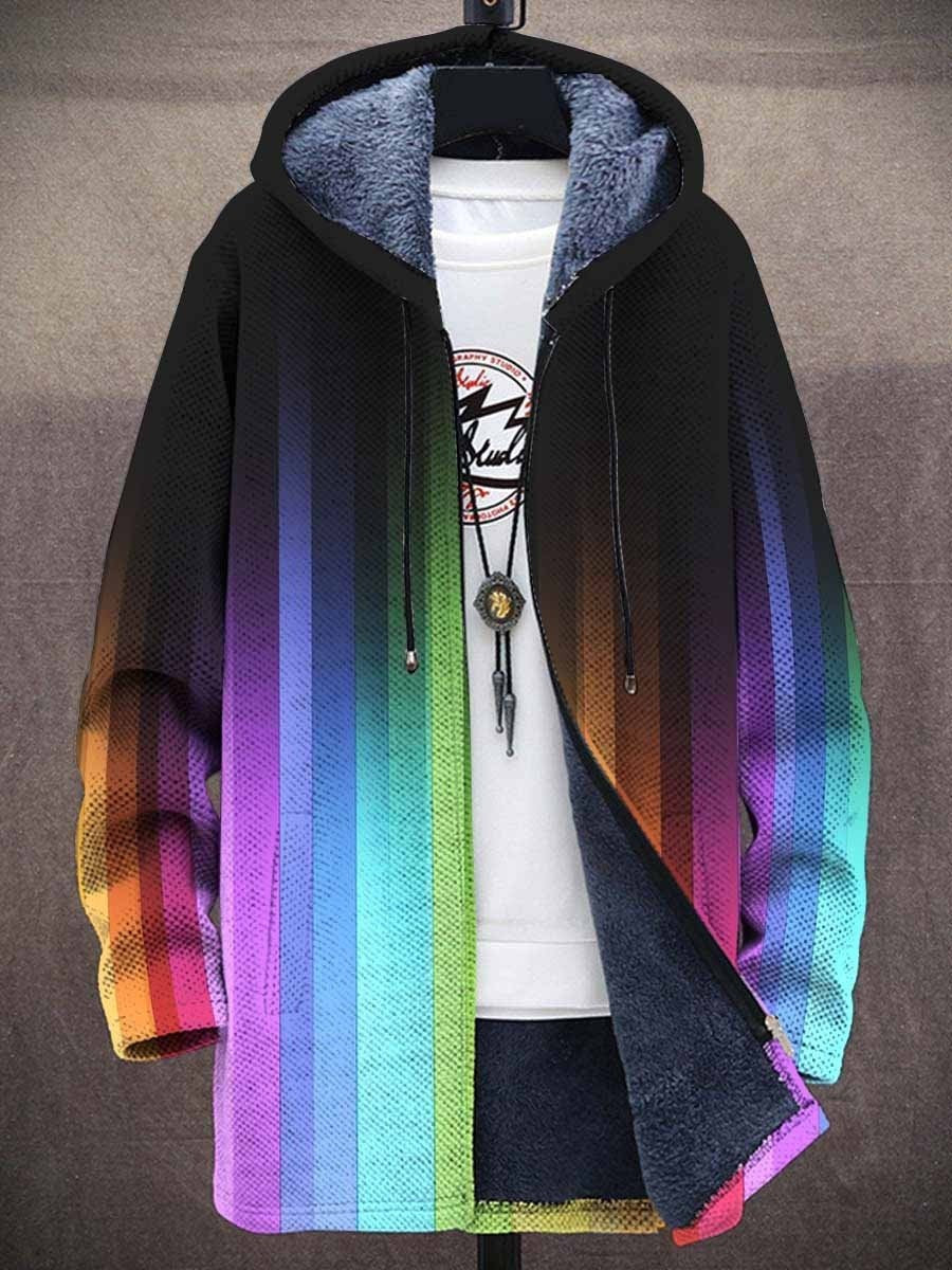 Araminta | Printed Hooded Cardigan