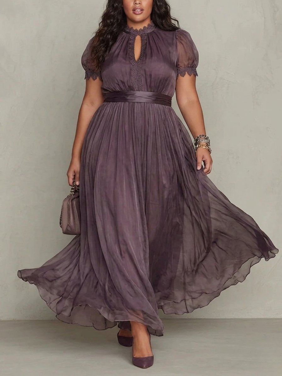 Marilyn | Elegant Gathered Summer Maxi Dress
