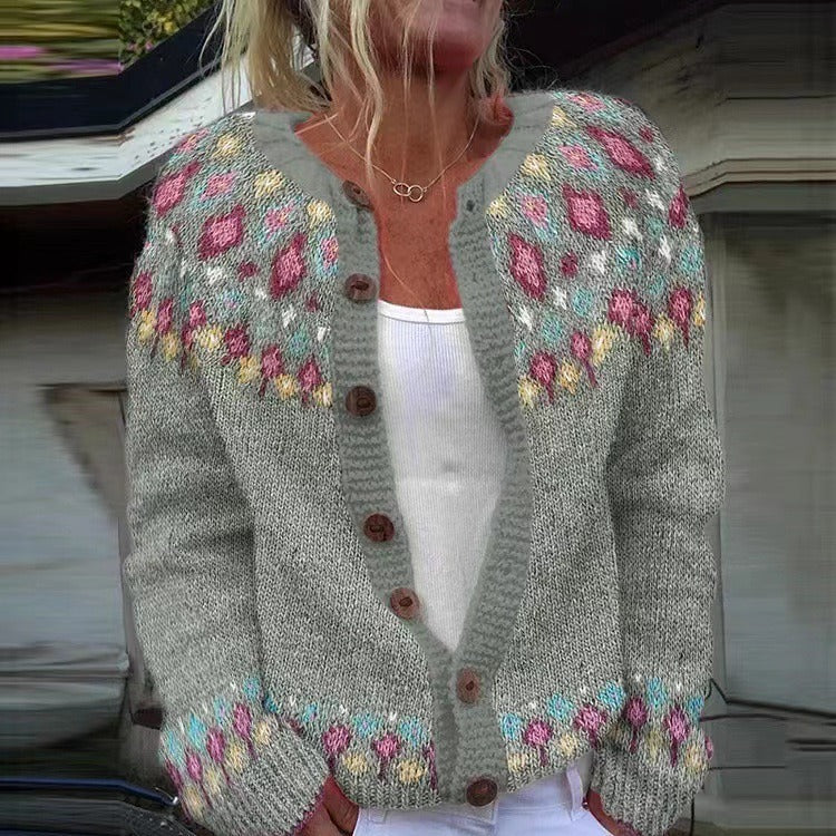 Madeline | Vintage Knit Cardigan