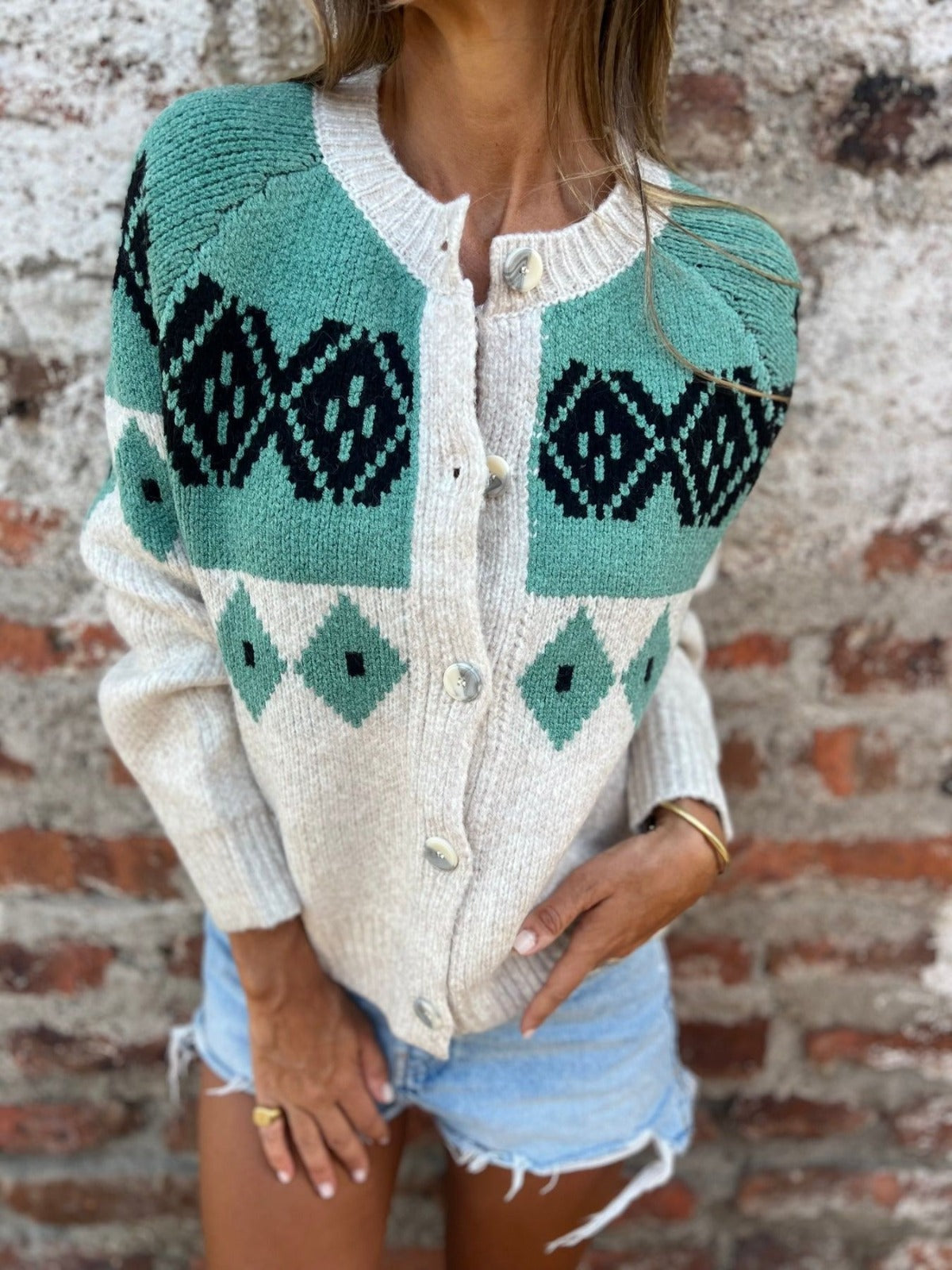 Allison | Vintage Knit Cardigan