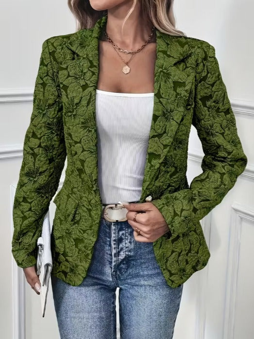 Rosamund | Paisley Jacquard Blazer