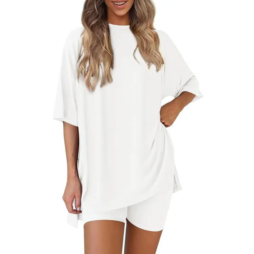 HALSEY™ – Relaxed Solid Lounge Two-Piece Set