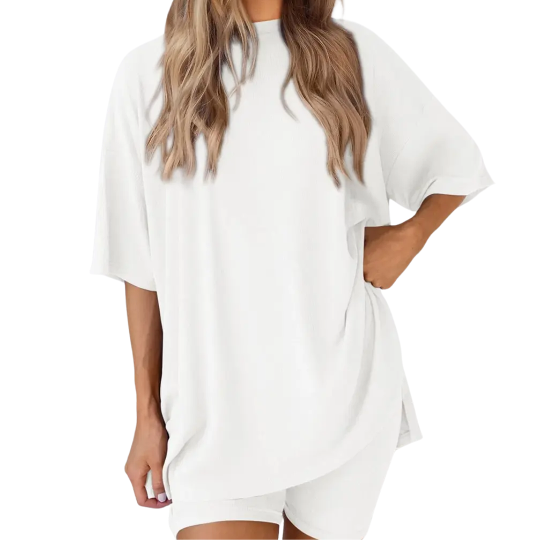 LENNIE™ – Soft Solid Lounge Short Set