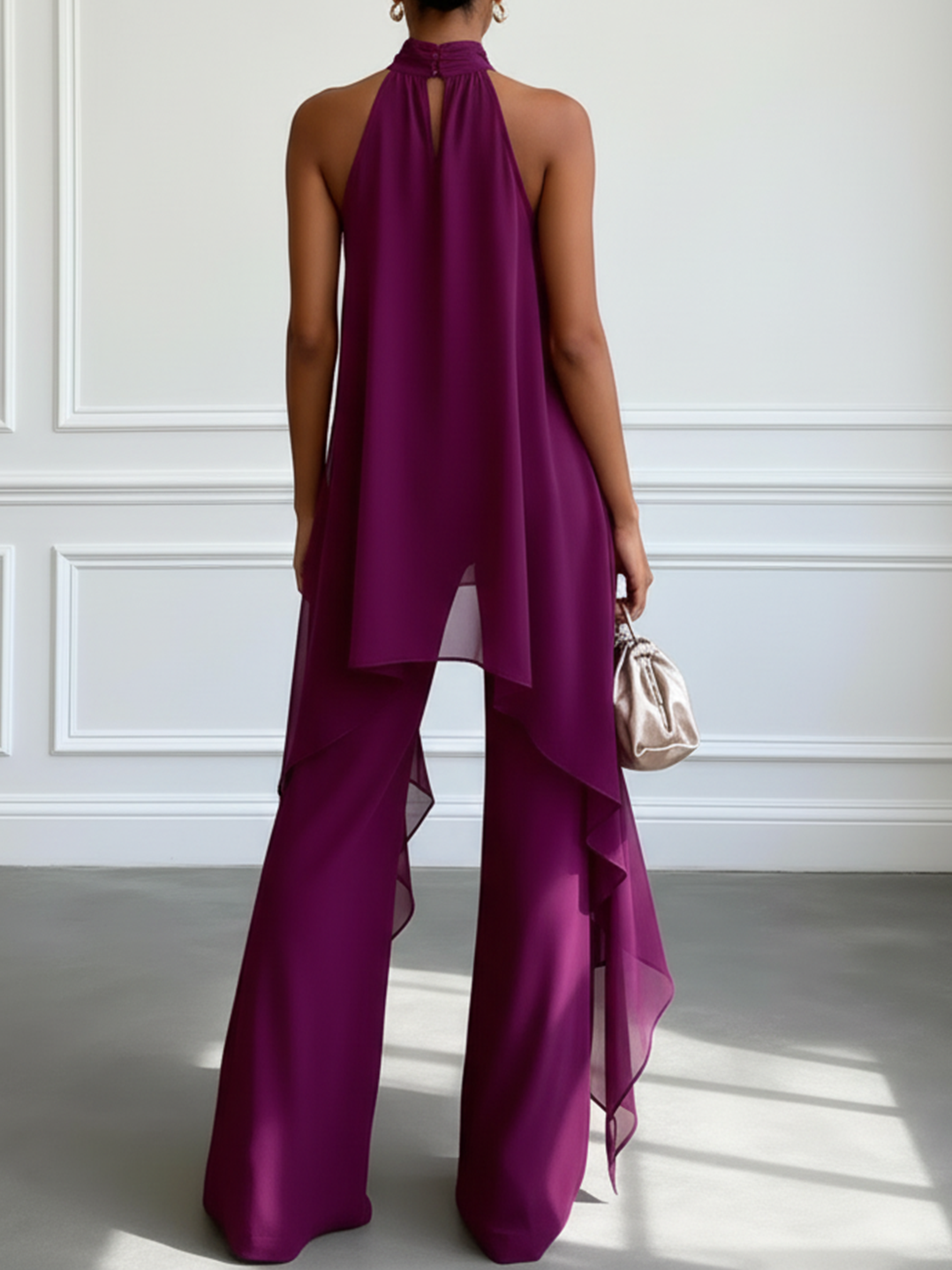 Cecilia | Elegant Halter Set
