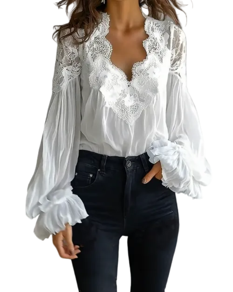 Celeste | Lace Blouse