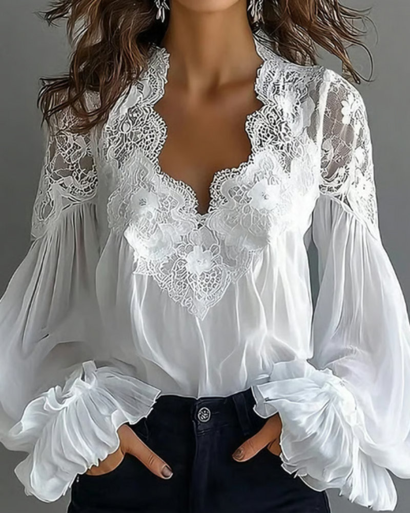 Celeste | Lace Blouse
