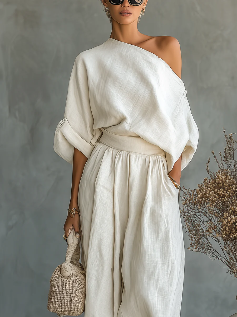 Edna | Off-Shoulder Two-Piece Set