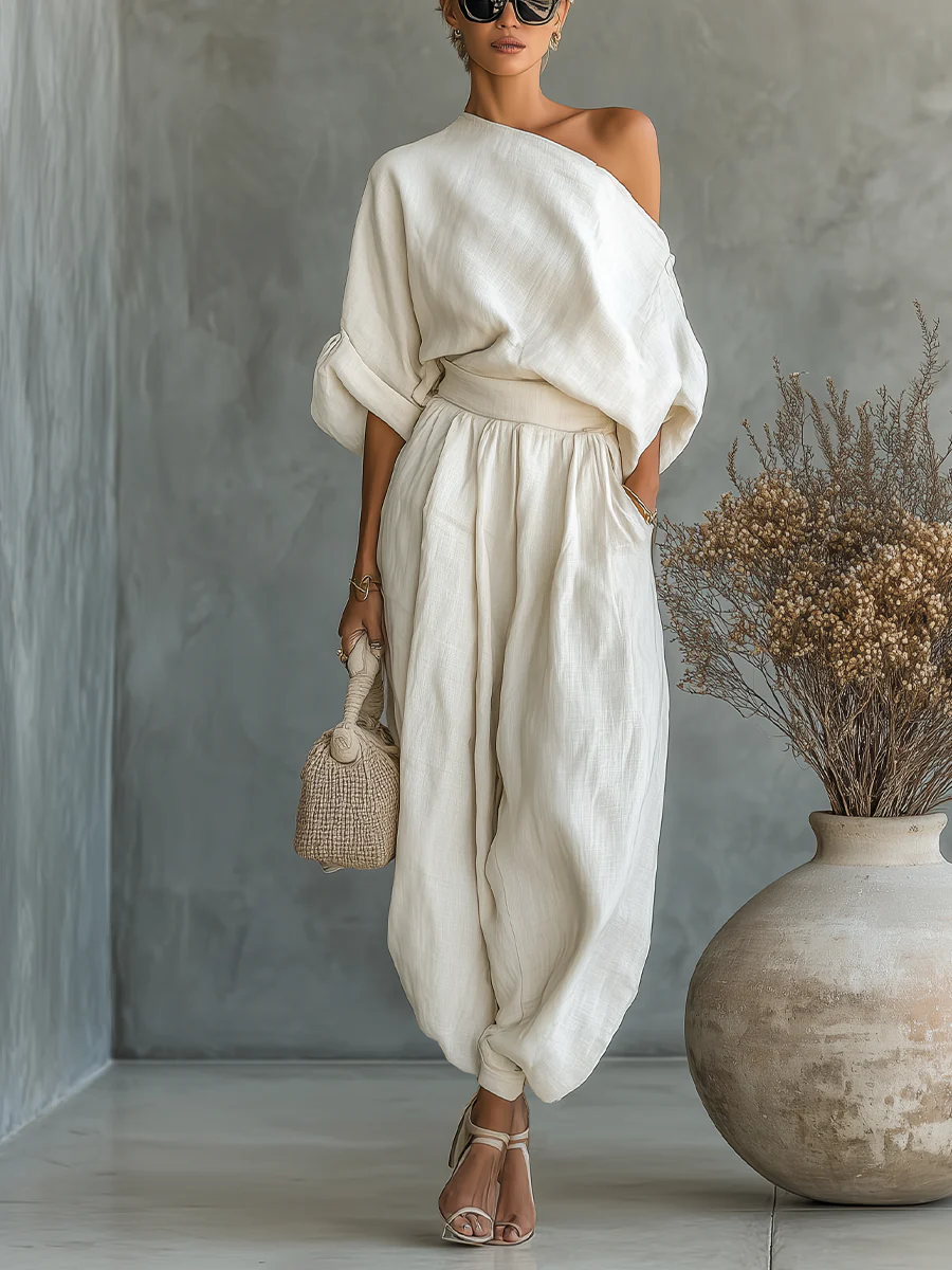 Edna | Off-Shoulder Two-Piece Set