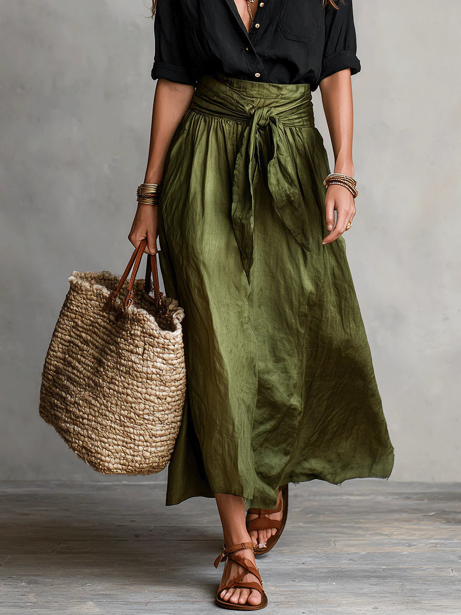 Camilla | Tie Waist Midi Set