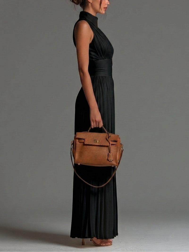 Vittoria | Chiffon V Neck Jumpsuit