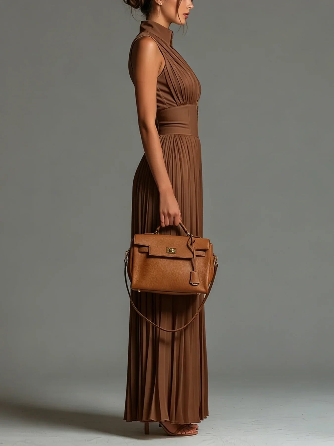 Delphine | Pleated Jumpsuit