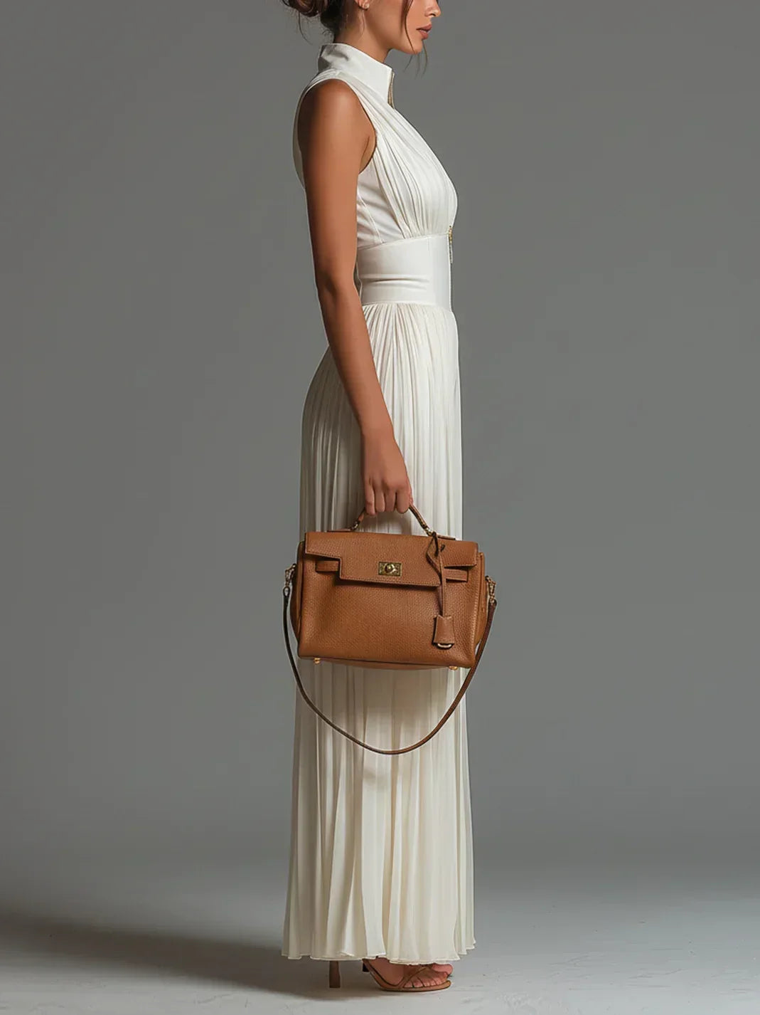 Vittoria | Chiffon V Neck Jumpsuit