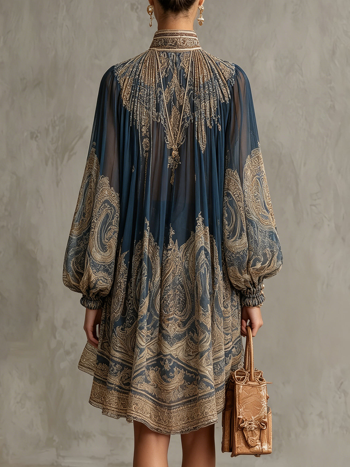 Bérénice | Chiffon Mini Dress