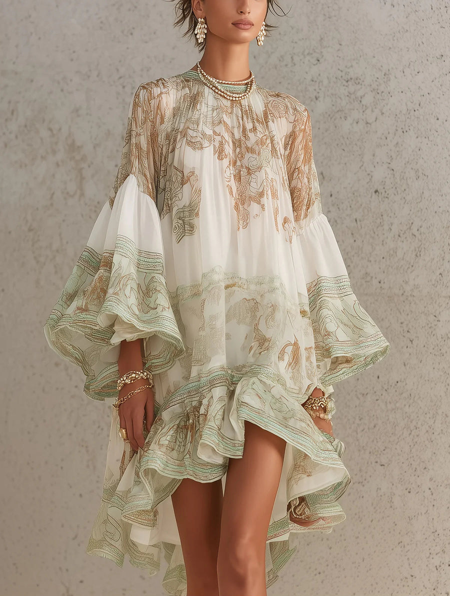 Rosalie | Chiffon Mini Dress
