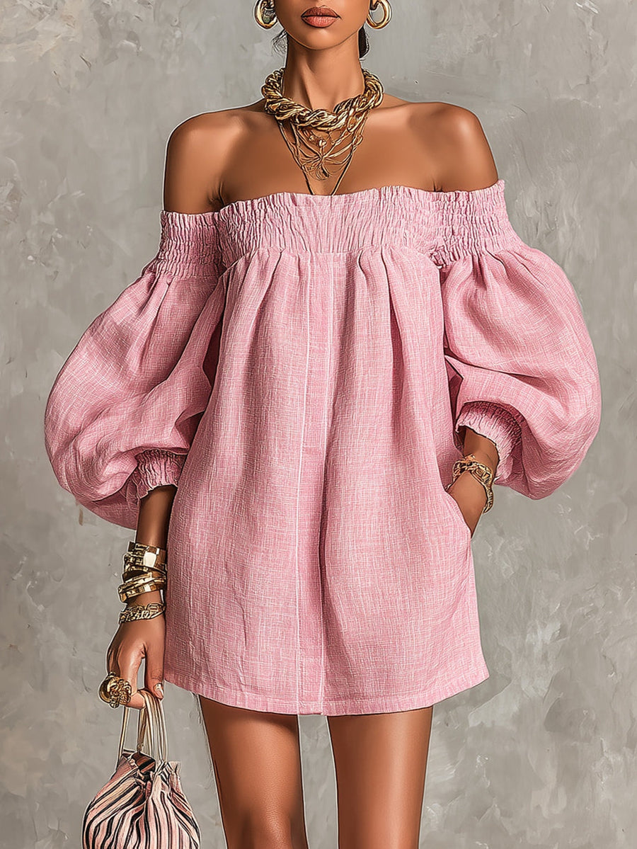 Colette | Off Shoulder Mini Dress