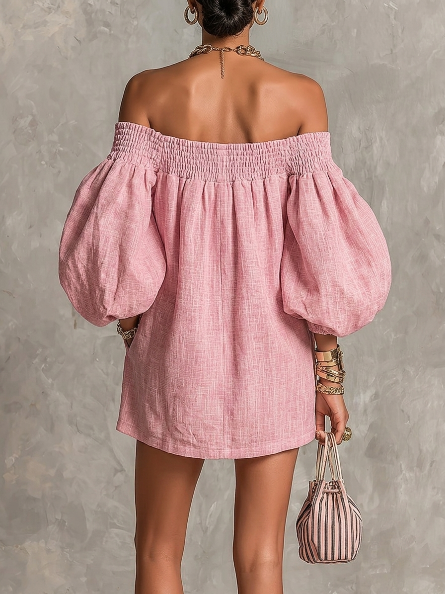 Colette | Off Shoulder Mini Dress