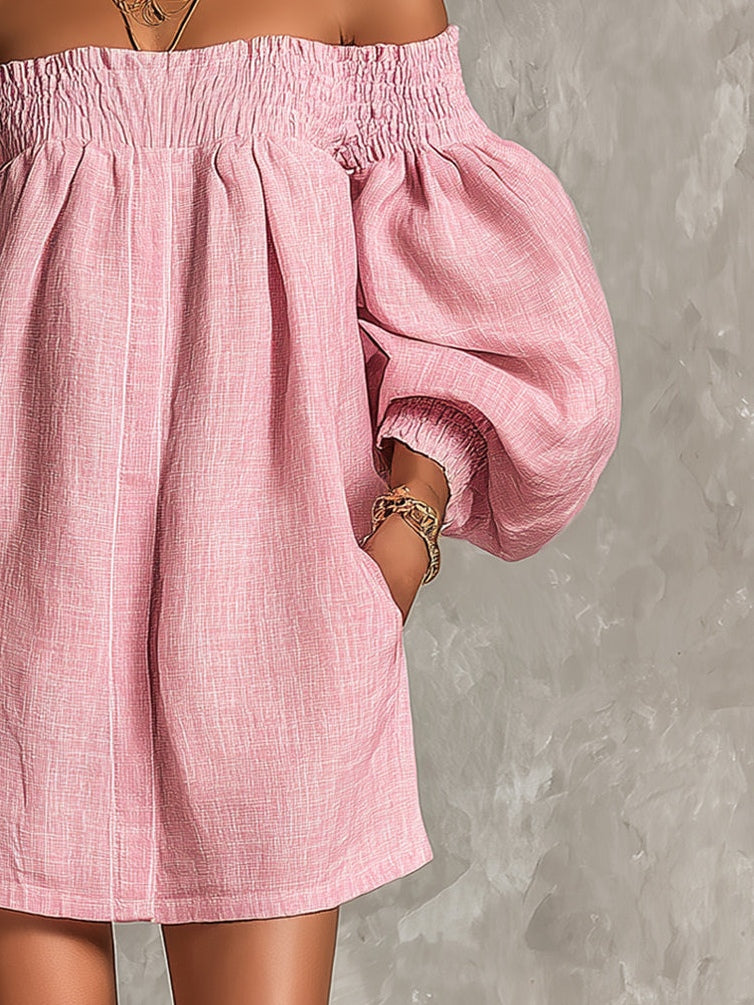 Colette | Off Shoulder Mini Dress