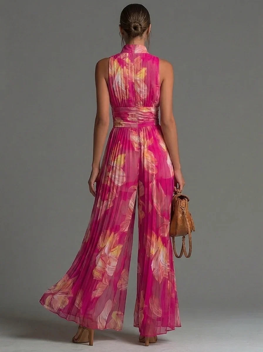Delphine | Pleated Jumpsuit
