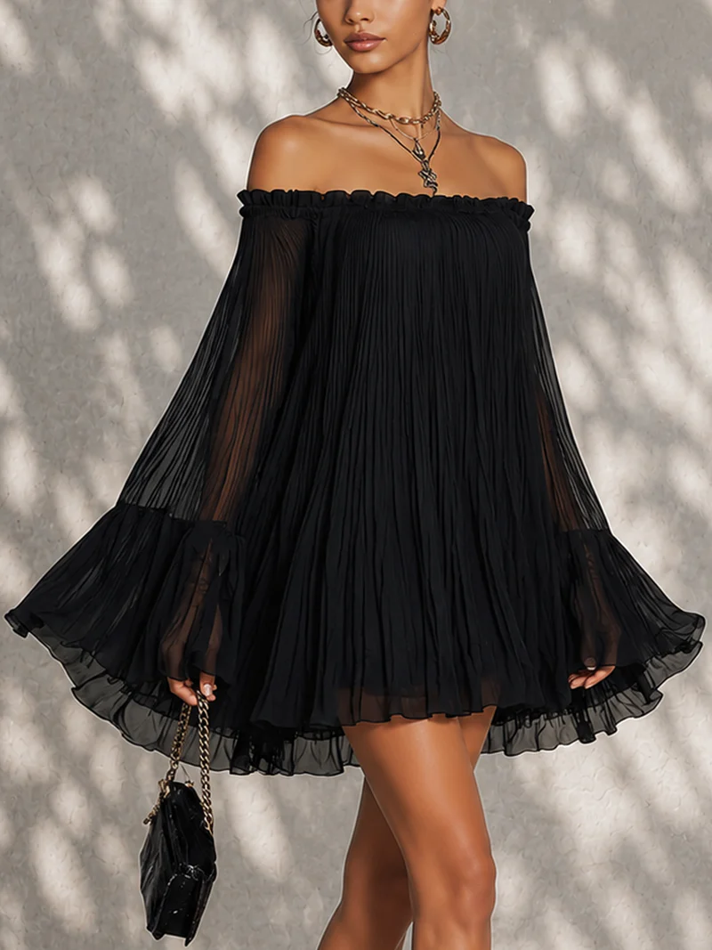 Margaux | Off Shoulder Mini Dress