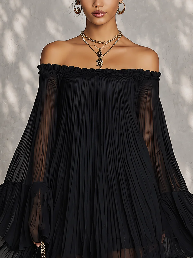 Margaux | Off Shoulder Mini Dress