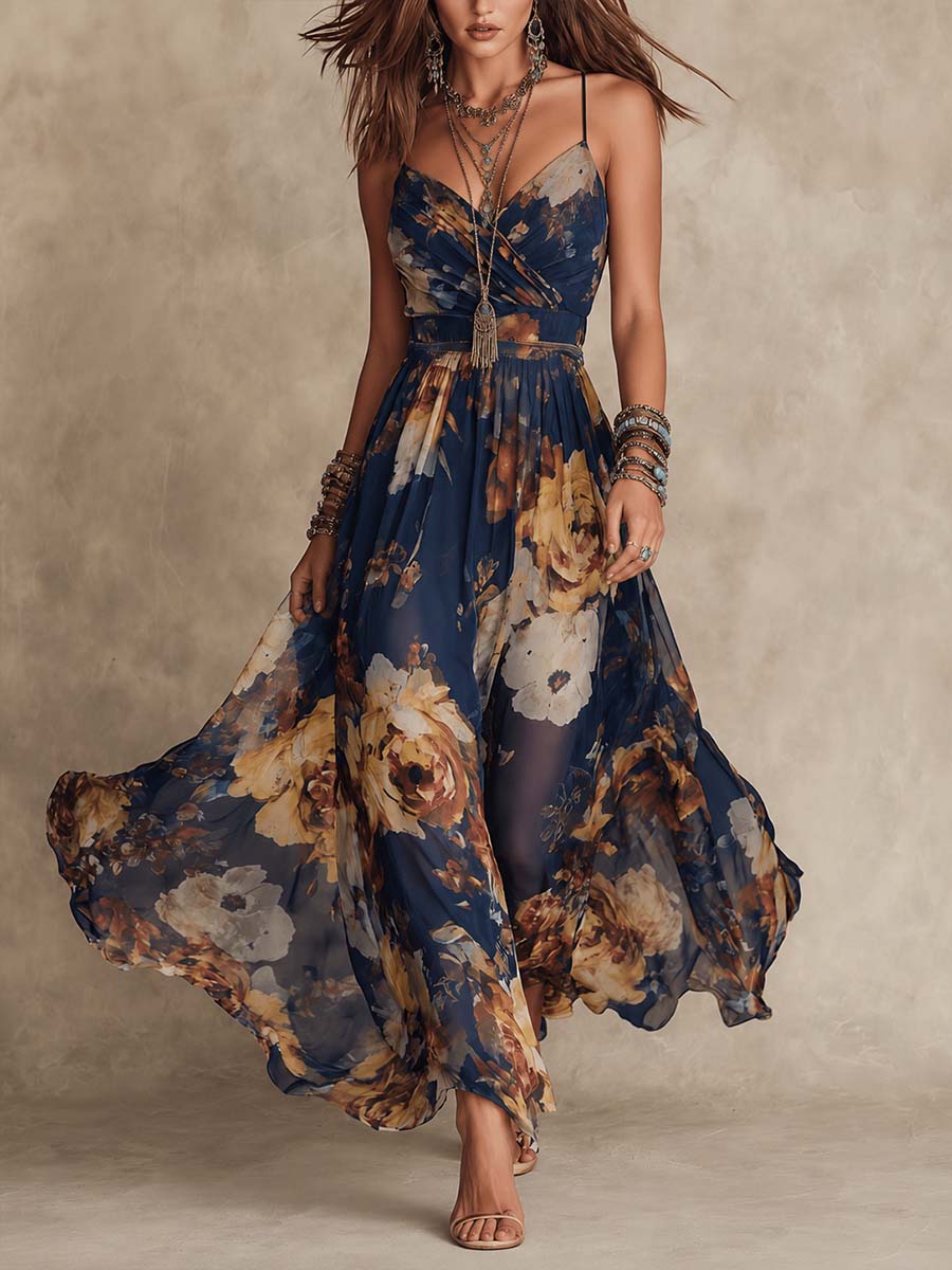 Eliana | Floral Maxi Dress