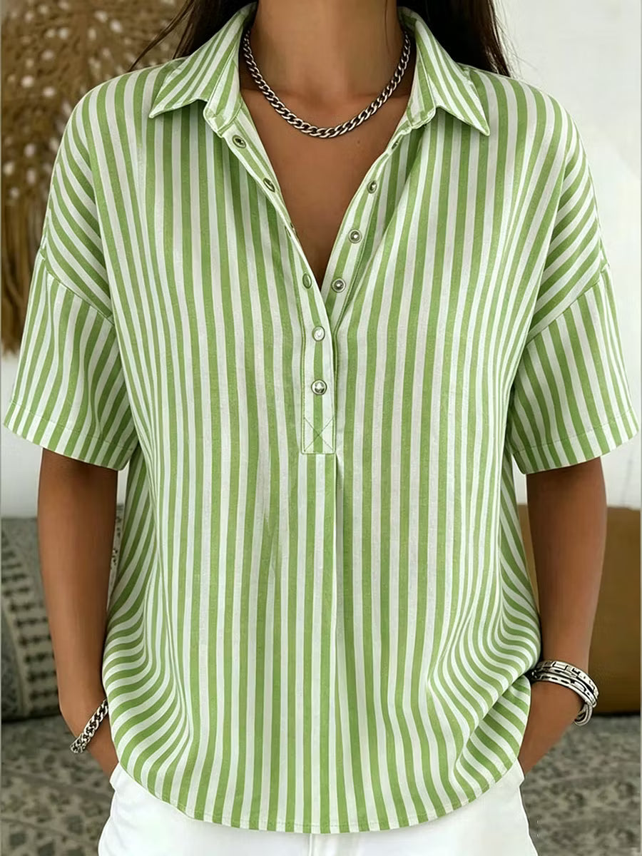 Paloma | Striped Collared Shirt