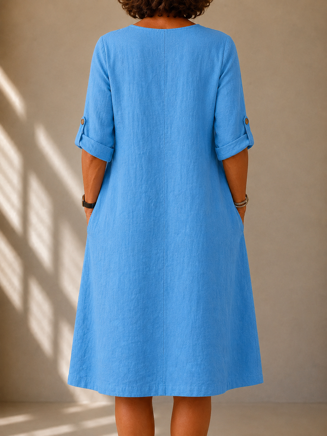 Claire | Casual V Neck Dress
