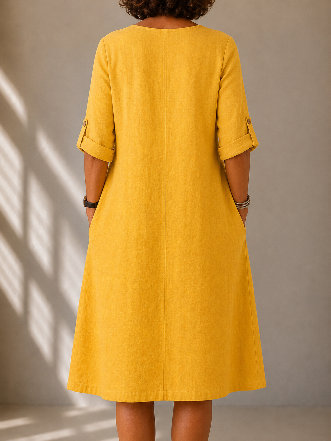 Monique | Flowy Long Sleeve Dress