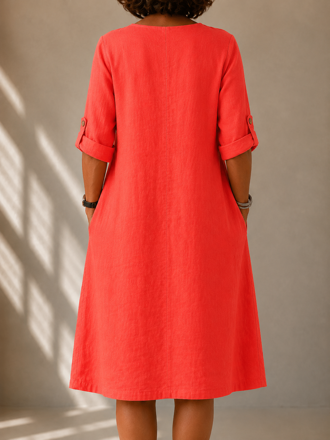 Margot | Flowy Straight Cut Dress