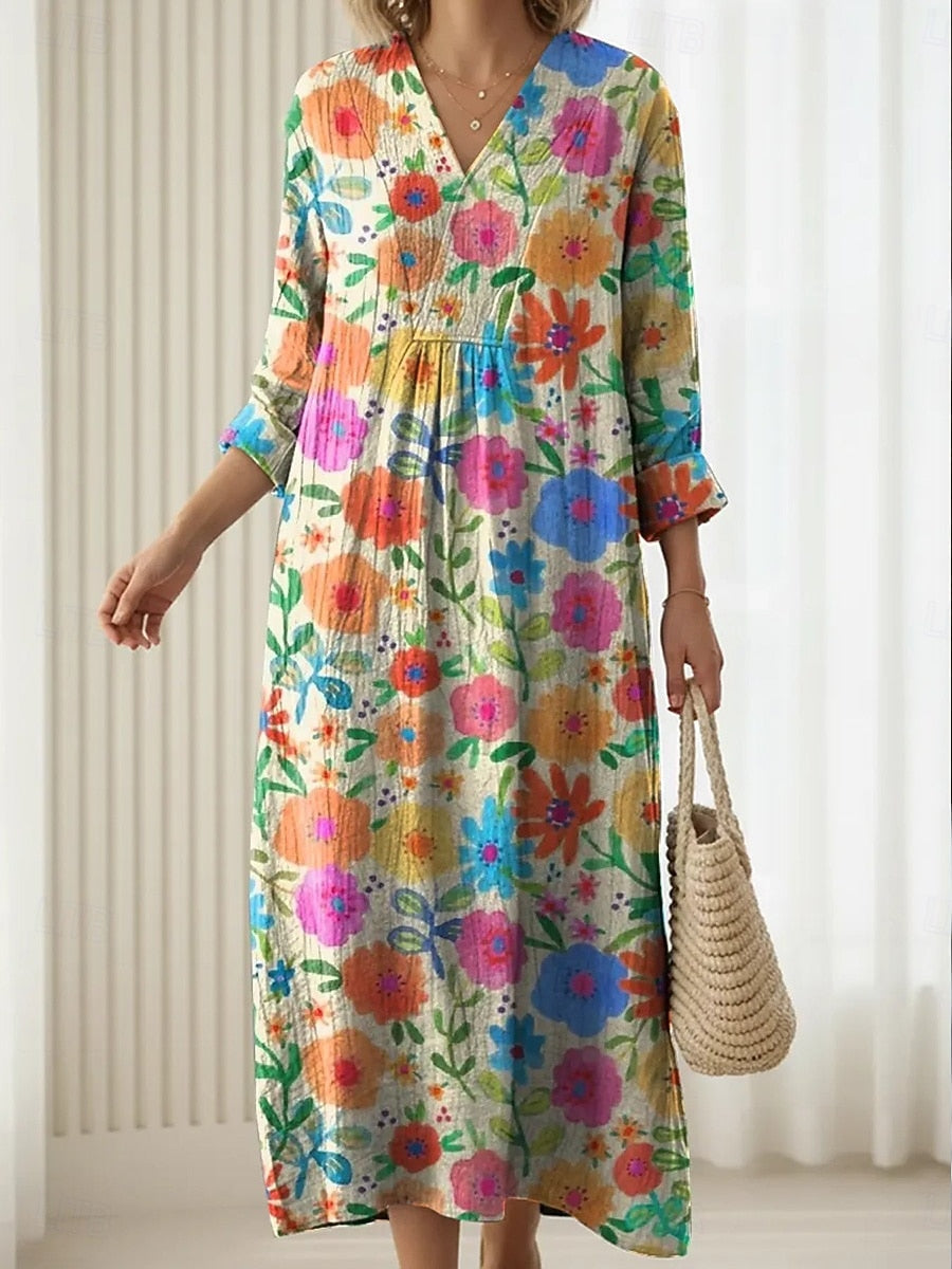 Sorrel | Bohemian Floral Maxi Dress