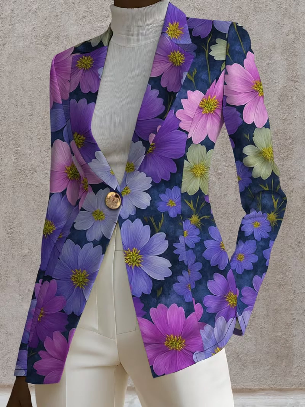 Bellamira | Purple Cosmos Blazer