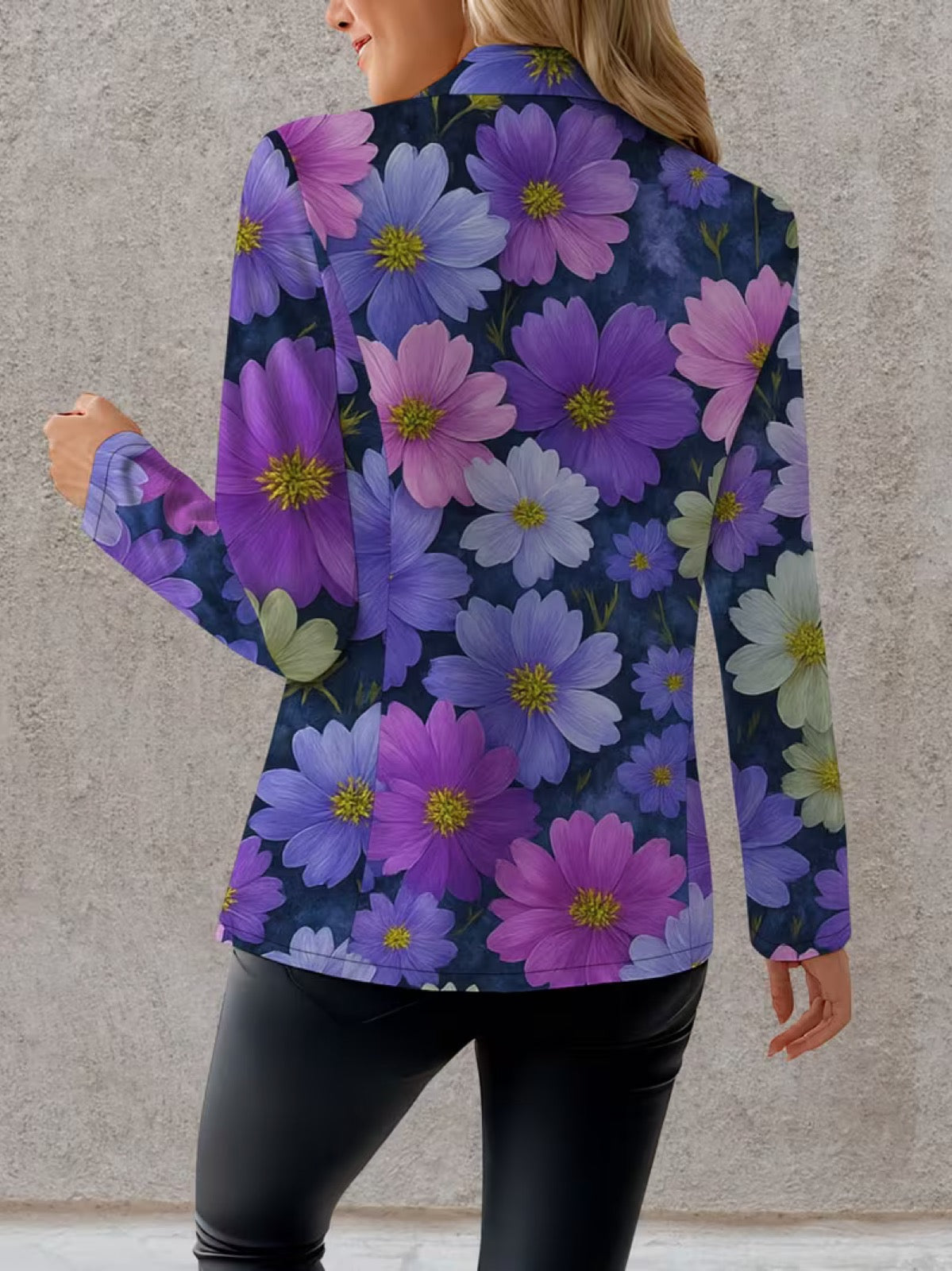 Bellamira | Purple Cosmos Blazer