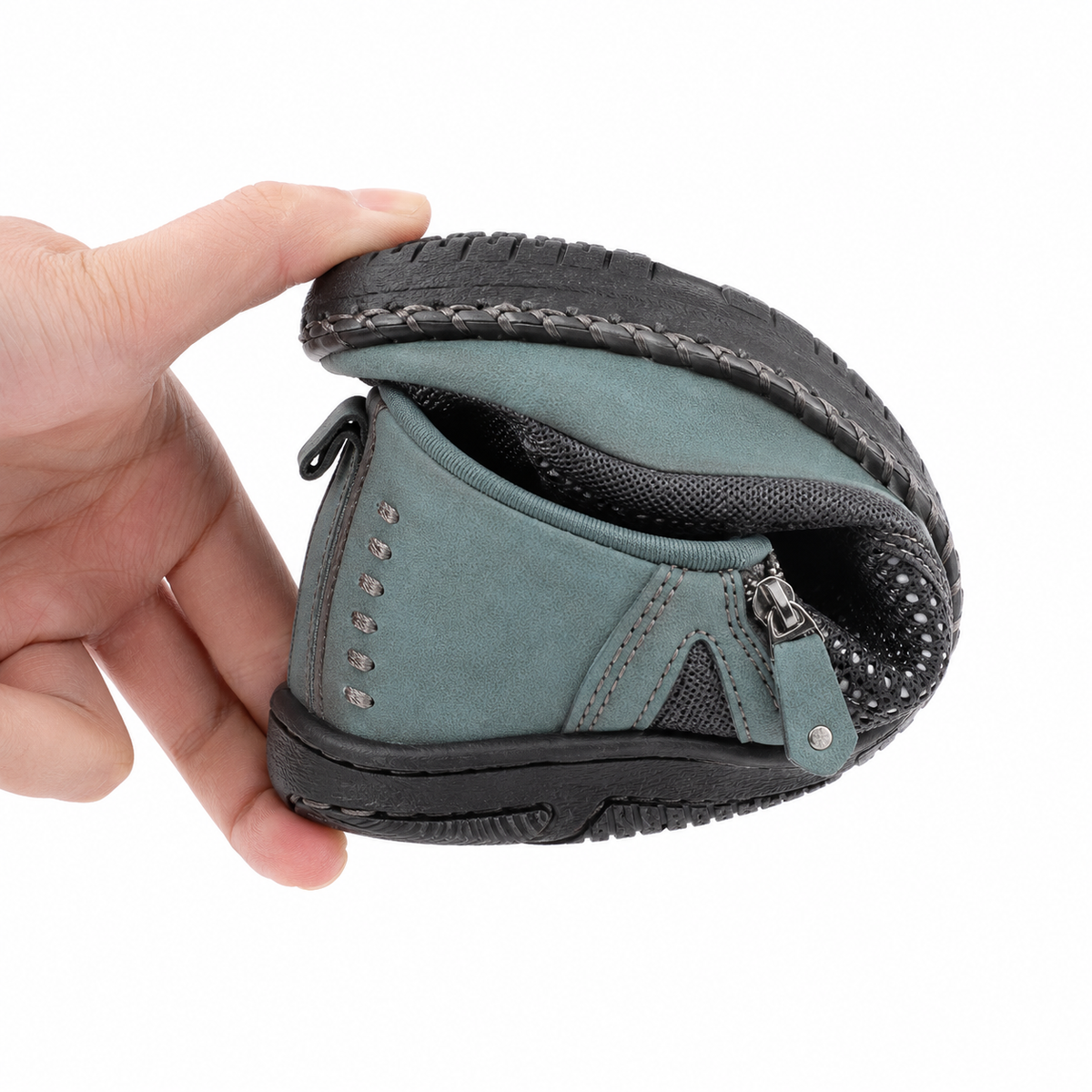 Florence | Cushioned Zip Loafers