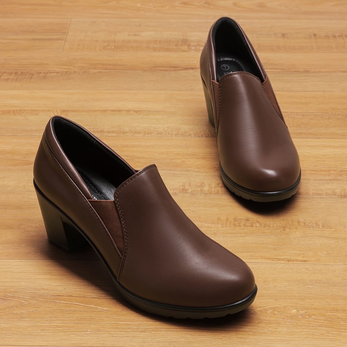 Millie | Block Heel Loafers