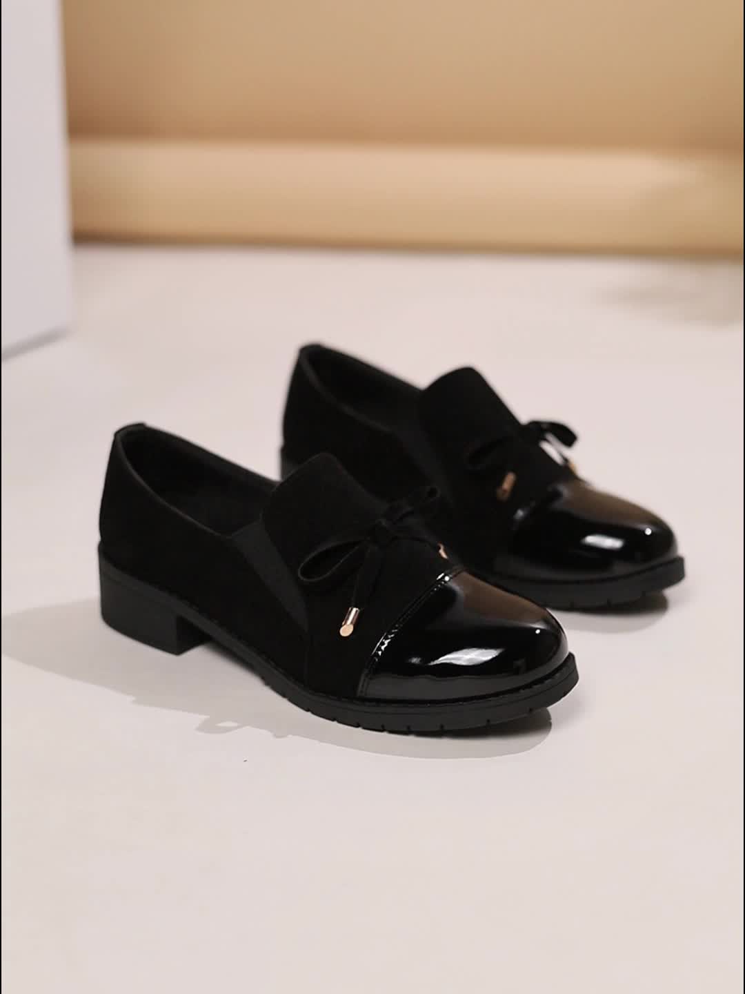 Juliet | Patent Toe Loafers