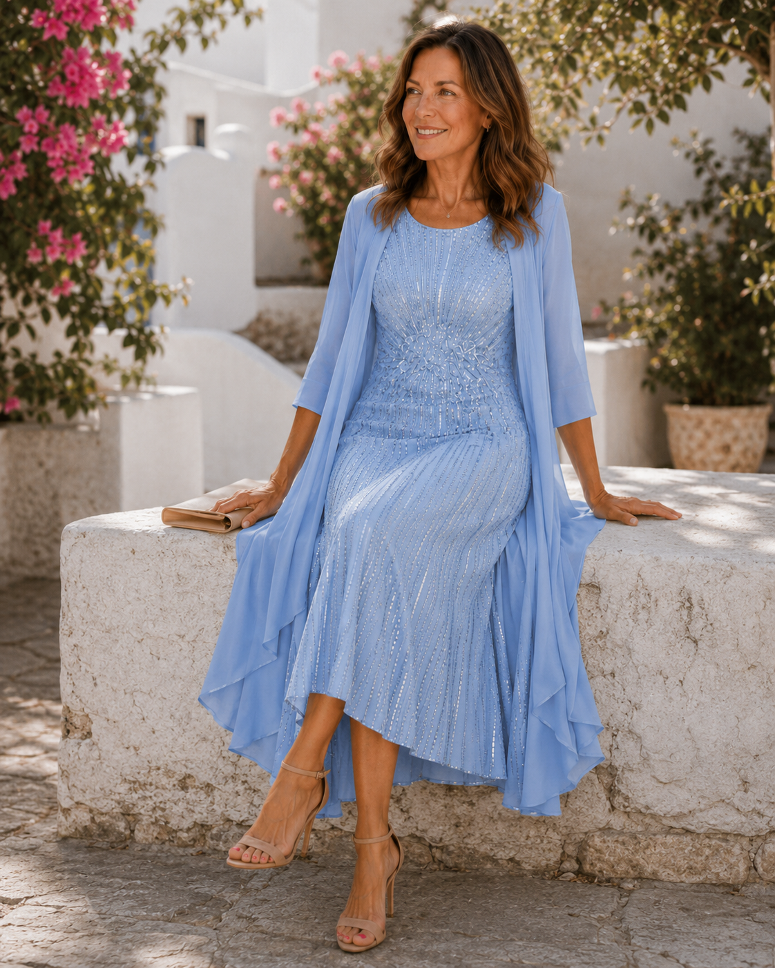 Claudia | Shimmering Occasion Two Piece Set